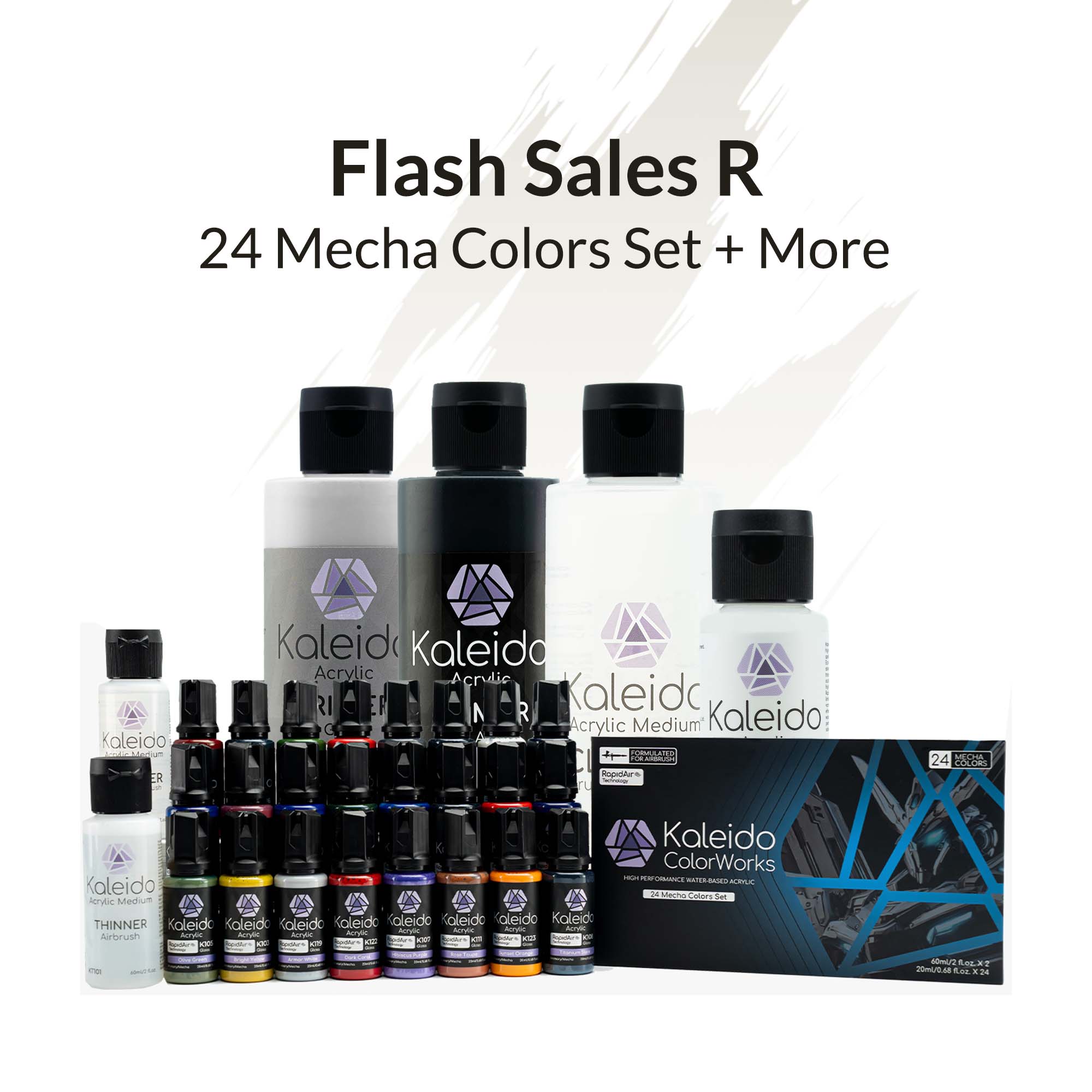 [R] Mecha Colors Paint Bundle