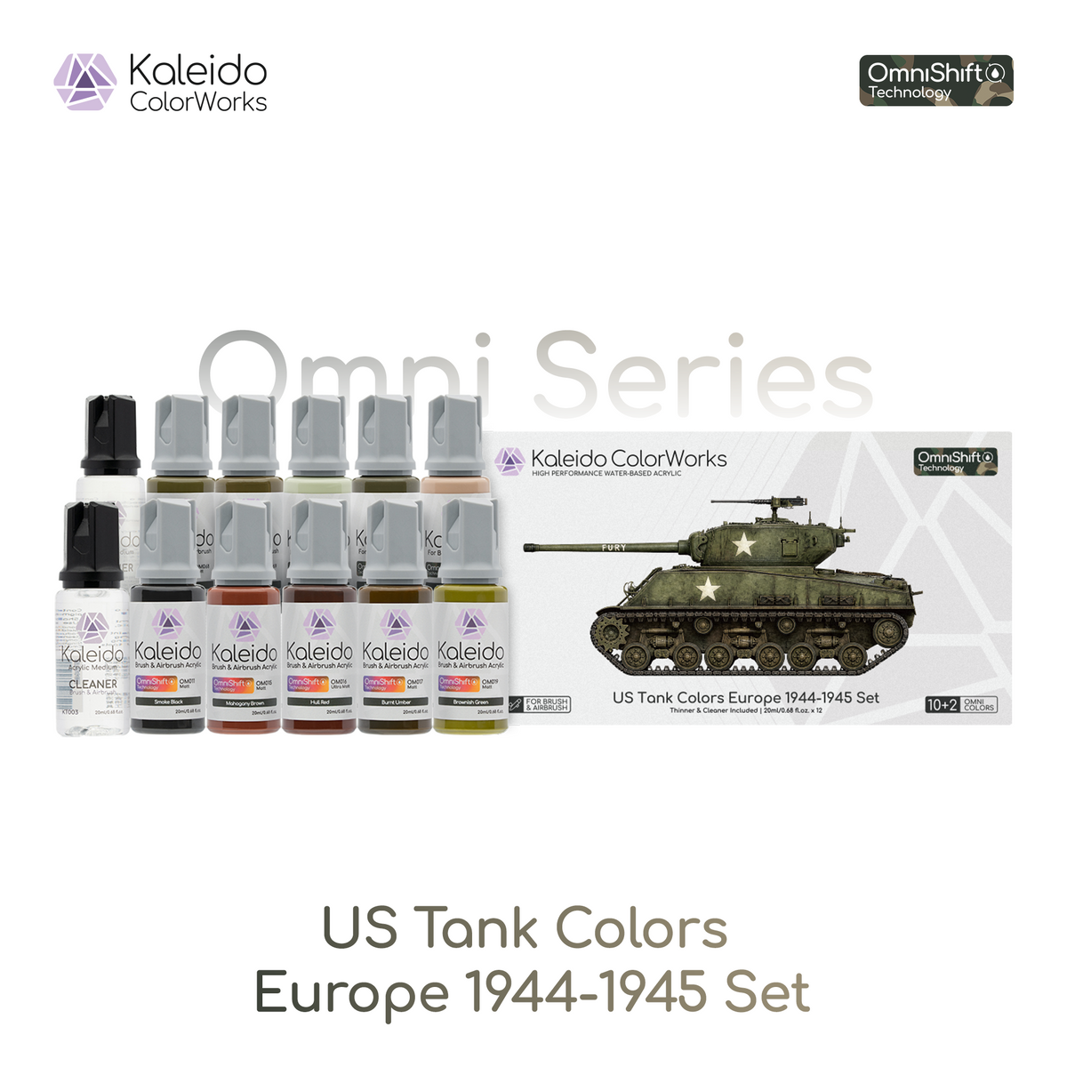 US Tank Colors Europe 1944-1945 Set