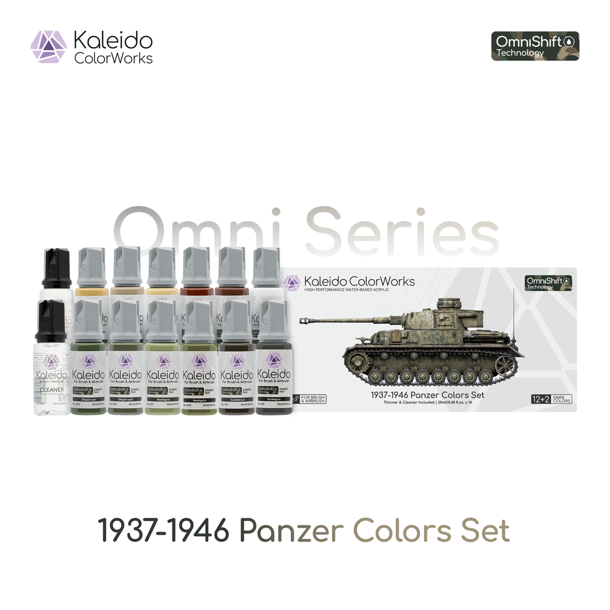 1937-1946 Panzer Colors Set