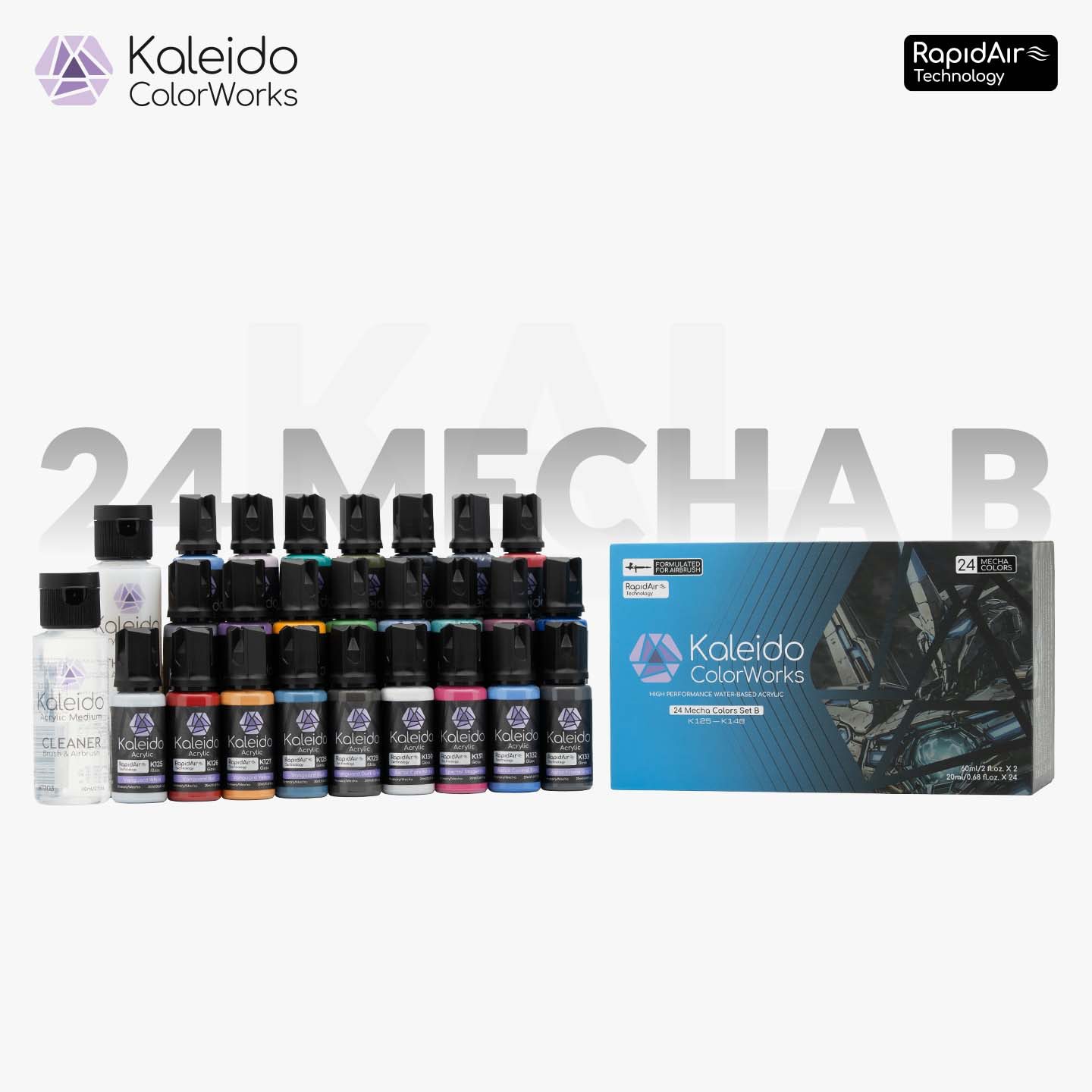 24 Mecha Colors Set B-Set