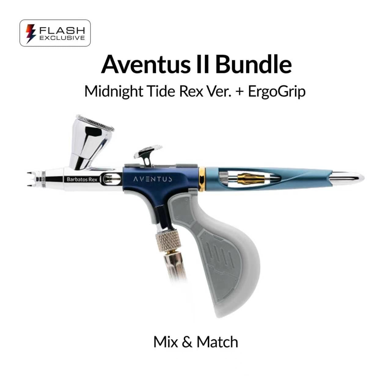 Aventus II Midnight Tide Rex Ver. + ErgoGrip Mix and Match
