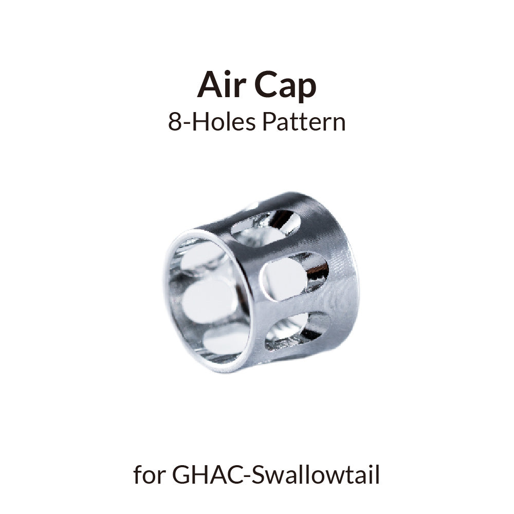 Airbrush 8-Holes Pattern Air Cap for GHAC-Swallowtail