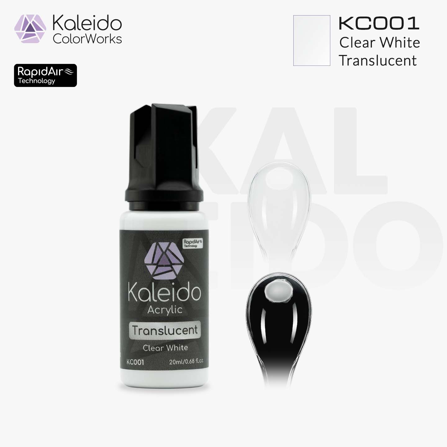 KC001 Translucent White 20ml