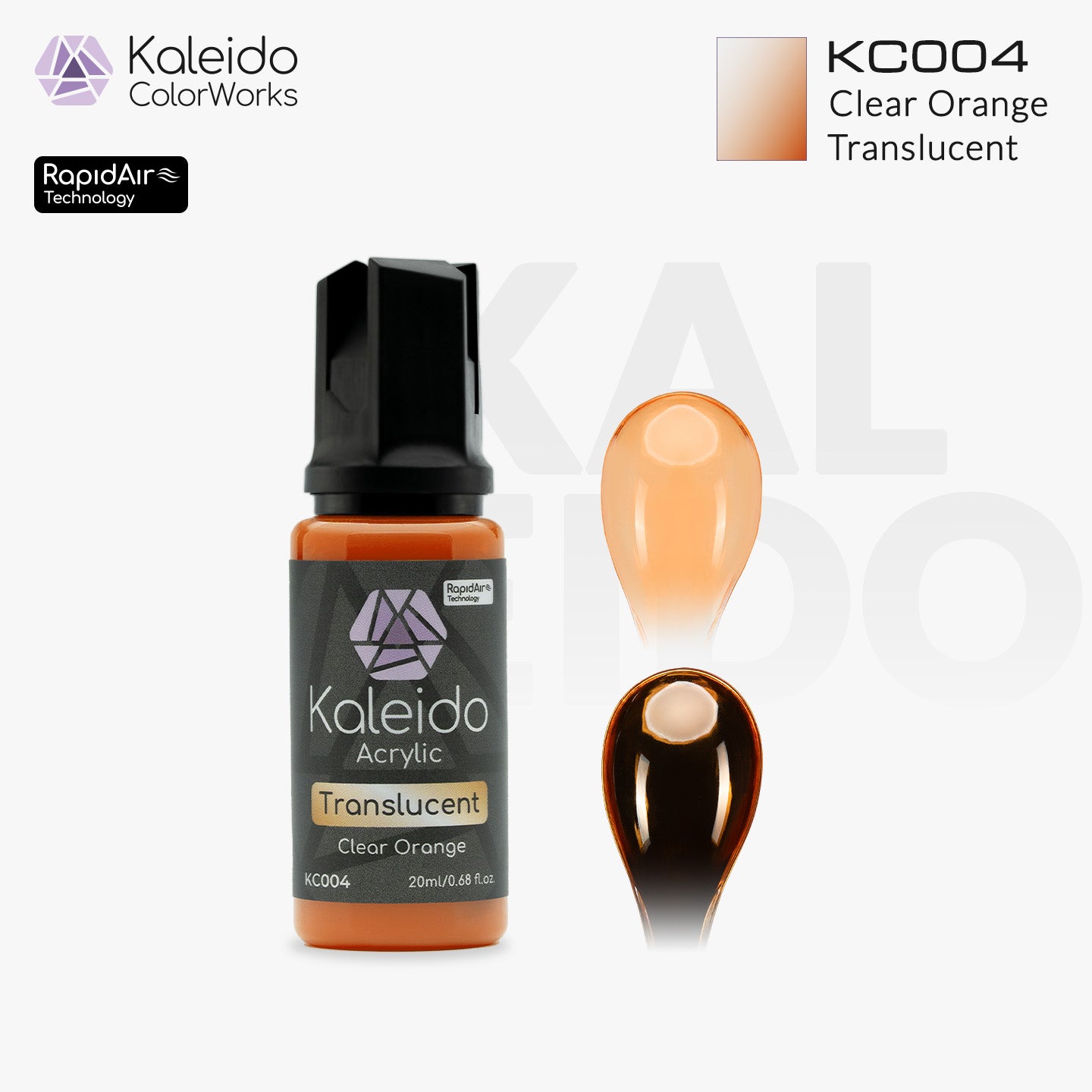 KC004 Translucent Orange 20ml