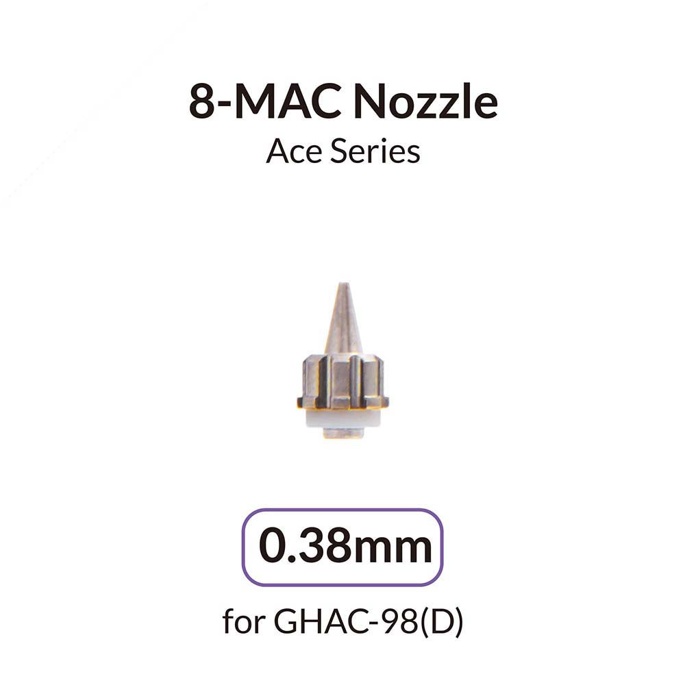 Airbrush 0.38mm Nozzle of Quick Self-Centering Structure for Ace Series