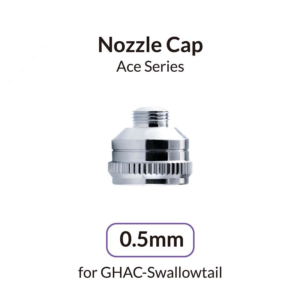 Airbrush 0.5mm Nozzle Cap for GHAC-Swallowtail