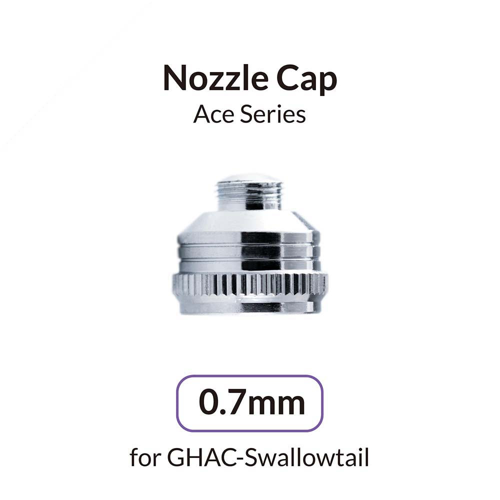 Airbrush 0.7mm Nozzle Cap for GHAC-Swallowtail