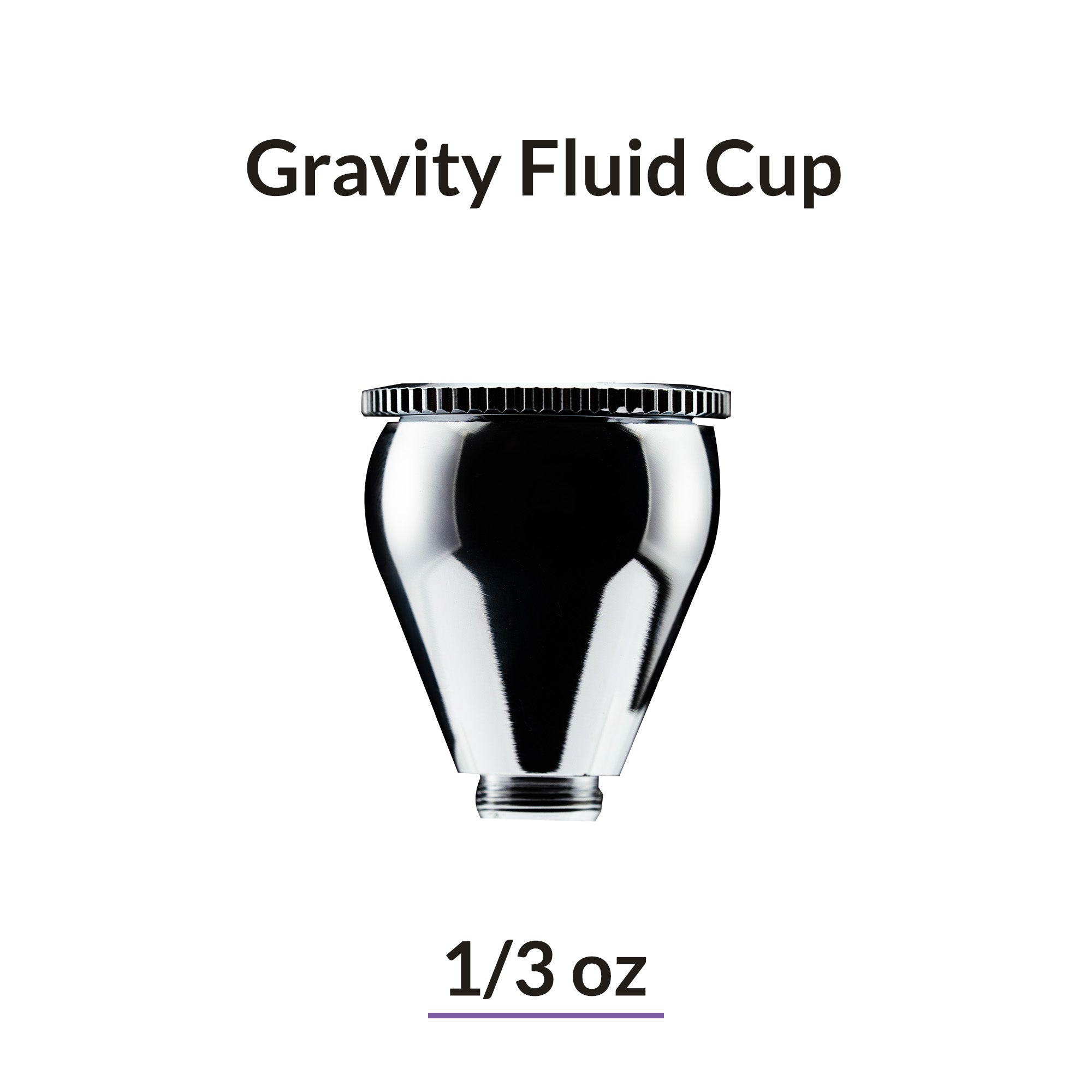 1/3oz / 10ml Gravity Fluid Airbrush Cup for Seeker Airbrush