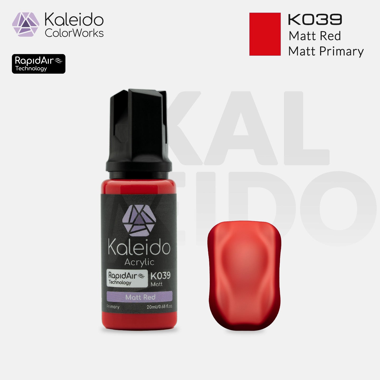 K039 Matt Red 20ml