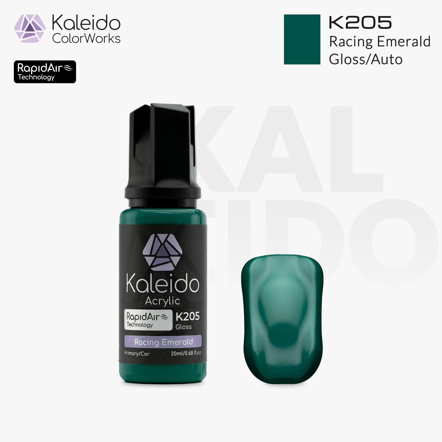 Kaleido Colorworks Water-Based Paint K204 Mint Green 20ml – Gaahleri