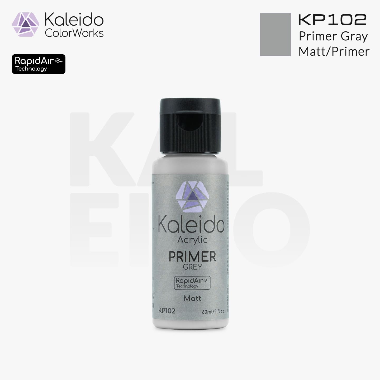 Kaleido Colorworks Water-Based Paint KP101 Primer White 60ml