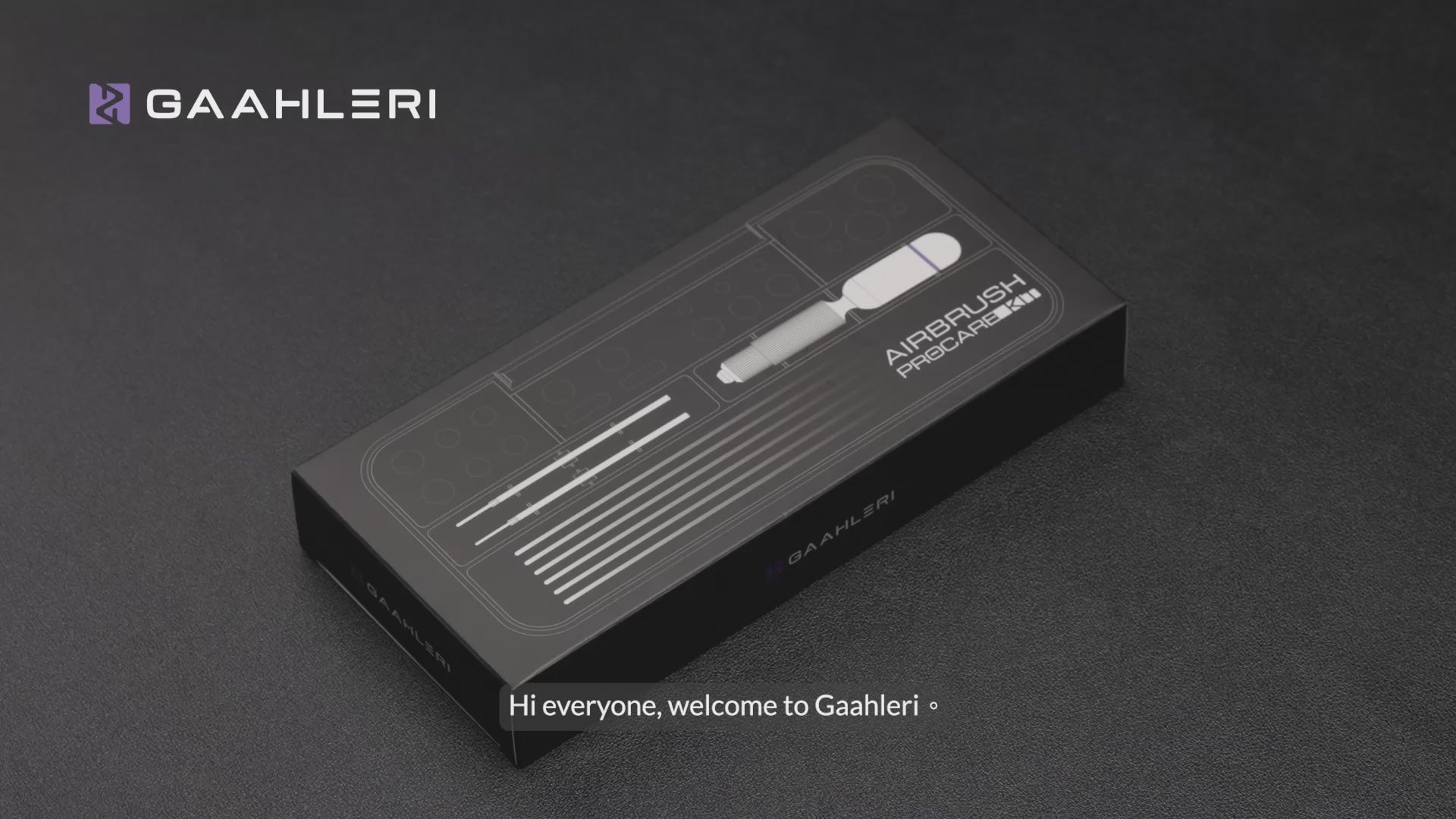 Gaahleri ProCare Kit - All-in-one Airbrush Storage and Maintenance