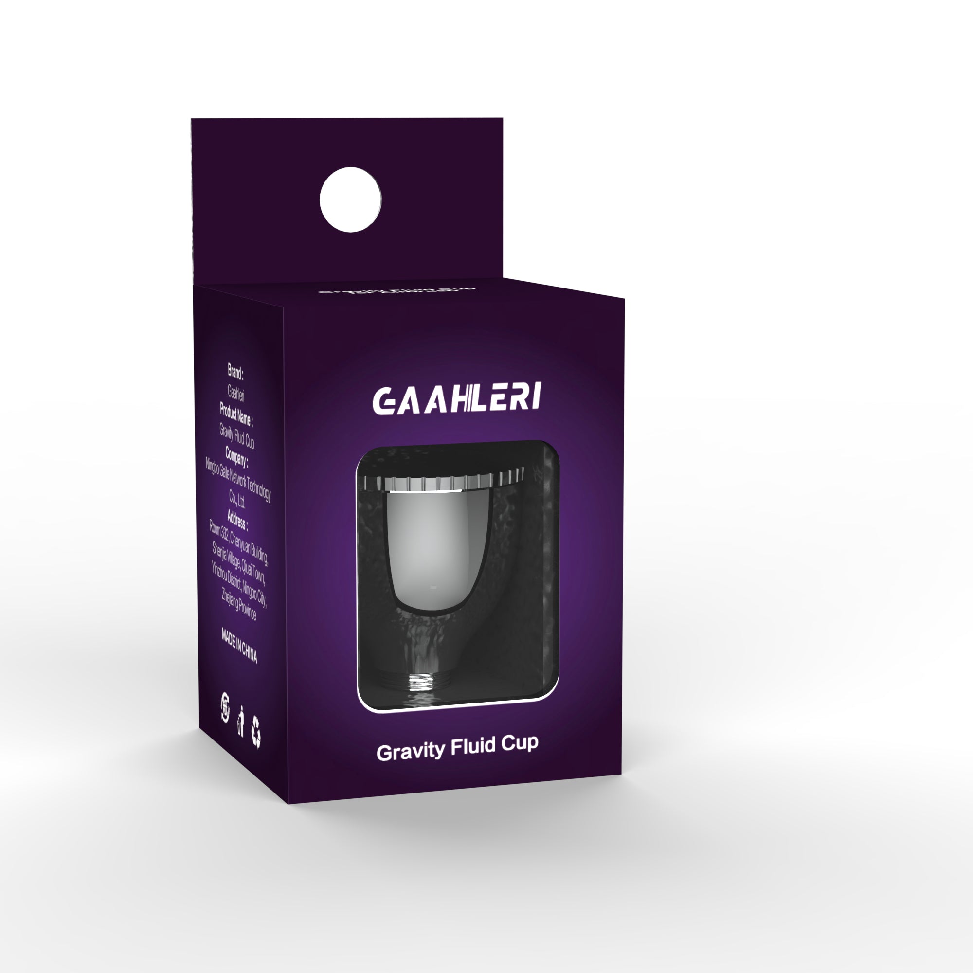 Gaahleri Airbrush Smooth Level Gravity Fluid Cup 1/4 OZ para serie avanzada